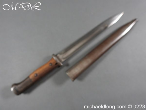 michaeldlong.com 3005825 600x450 German S84 / 98 Bayonet Dated 1920