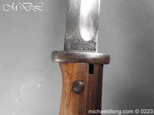 michaeldlong.com 3005833 300x225 German S84 / 98 Bayonet Dated 1920