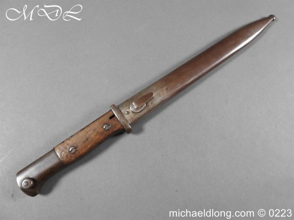 German S84 / 98 Bayonet Dated 1920