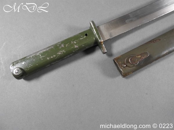 German Ersatz Bayonet and Scabbard - Image 2