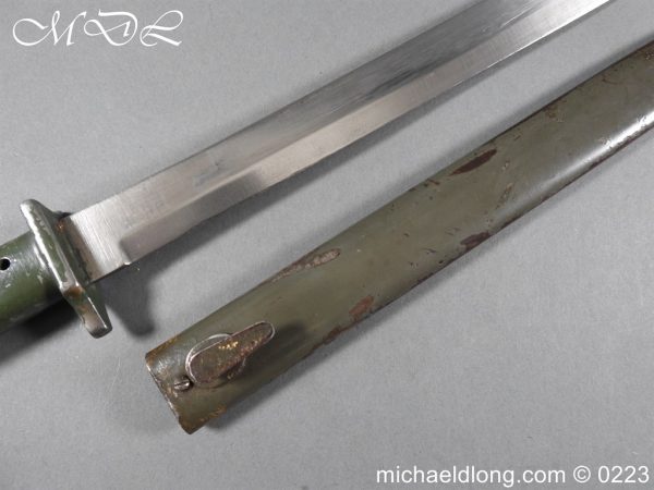 German Ersatz Bayonet and Scabbard - Image 20