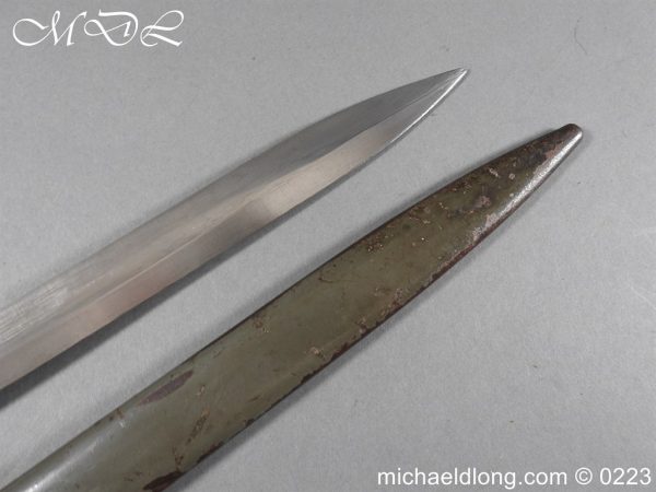 German Ersatz Bayonet and Scabbard - Image 19