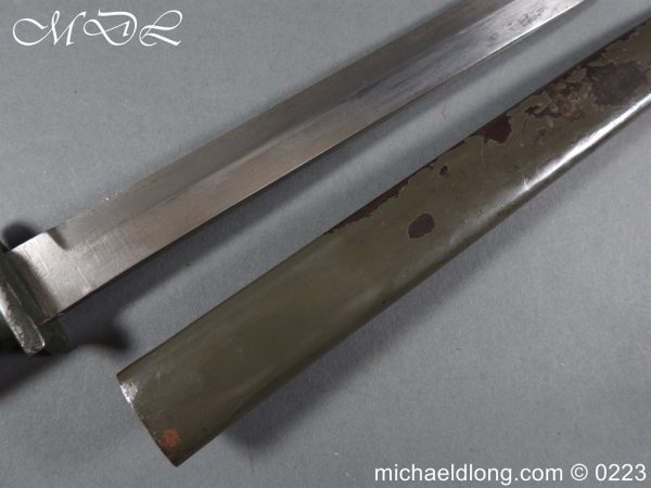 German Ersatz Bayonet and Scabbard - Image 16