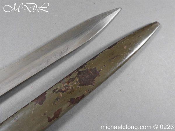 German Ersatz Bayonet and Scabbard - Image 15