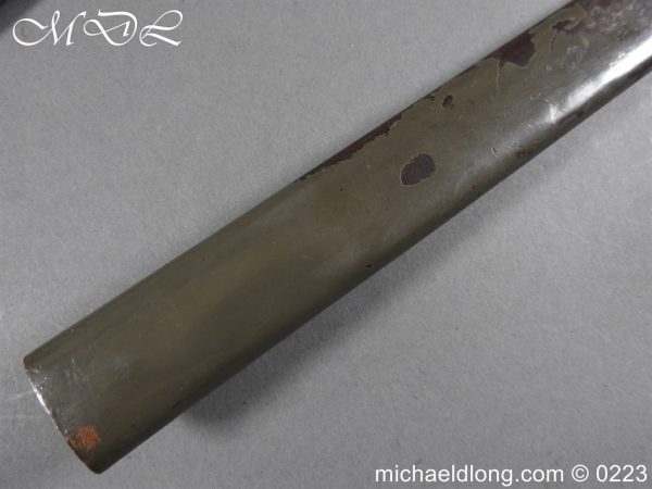 German Ersatz Bayonet and Scabbard - Image 14