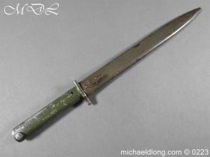 German Ersatz Bayonet and Scabbard