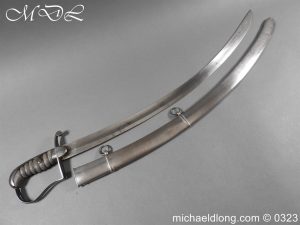 Light Cavalry British 1796 Officer’s Sword