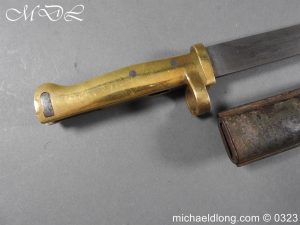 michaeldlong.com 3006099 300x225 German Brass Hilt Ersatz Bayonet