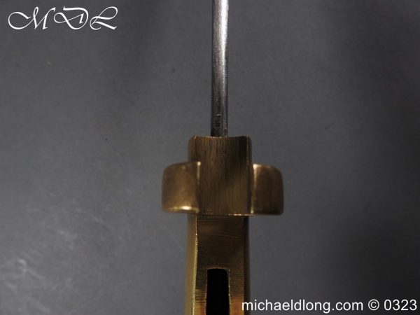 michaeldlong.com 3006106 600x450 German Brass Hilt Ersatz Bayonet