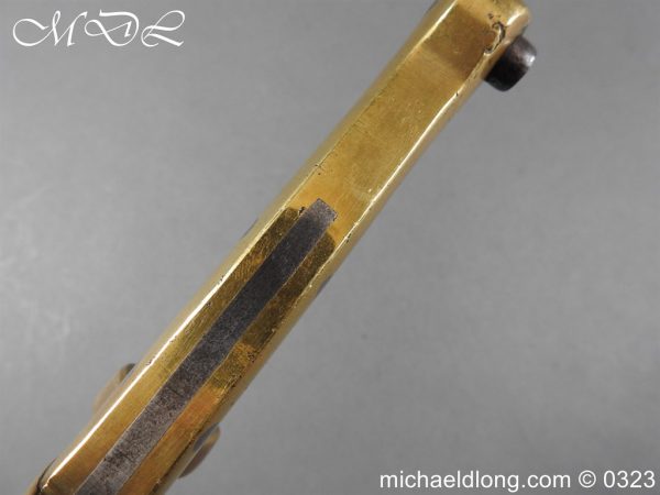 michaeldlong.com 3006108 600x450 German Brass Hilt Ersatz Bayonet