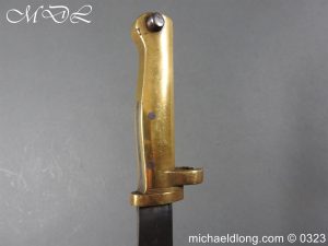 michaeldlong.com 3006109 300x225 German Brass Hilt Ersatz Bayonet