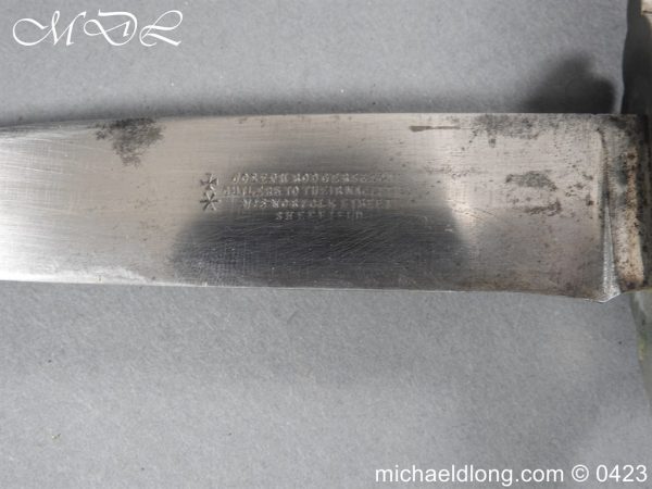 Joseph Rogers Bowie Knife - Image 7