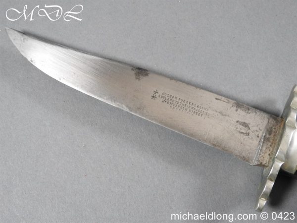 Joseph Rogers Bowie Knife - Image 5