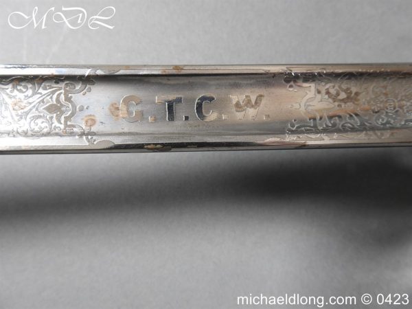 British Officer’s Sword by Wilkinson - Captain G. T. Colclough Watson - Image 13
