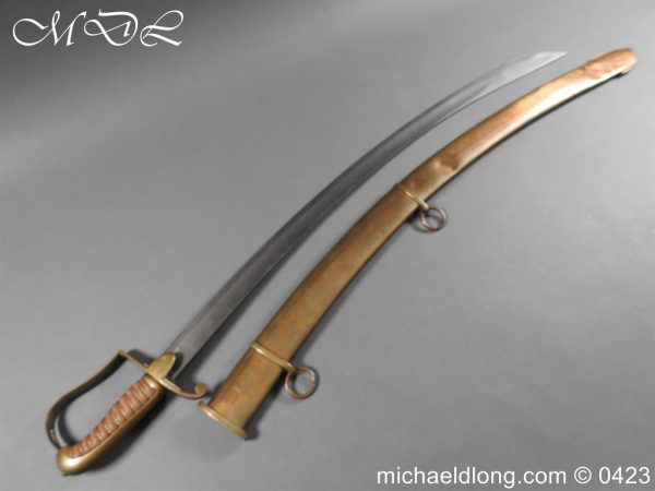 michaeldlong.com 3006711 600x450 Georgian 1796 Pattern Brass Cavalry Sword