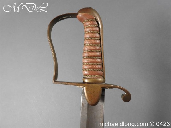 michaeldlong.com 3006723 600x450 Georgian 1796 Pattern Brass Cavalry Sword