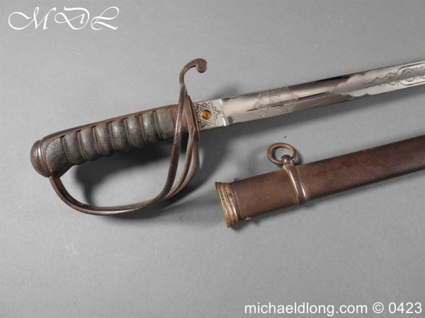 michaeldlong.com 3006786 600x450 1821 Pattern Light Cavalry Officer’s Sword by Wilkinson