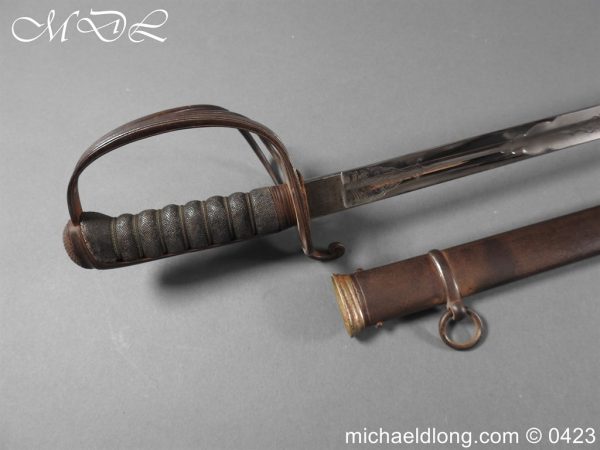 michaeldlong.com 3006790 600x450 1821 Pattern Light Cavalry Officer’s Sword by Wilkinson