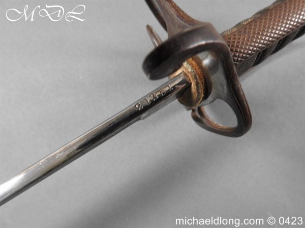 michaeldlong.com 3006803 600x450 1821 Pattern Light Cavalry Officer’s Sword by Wilkinson