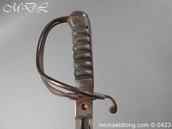 michaeldlong.com 3006804 600x450 1821 Pattern Light Cavalry Officer’s Sword by Wilkinson