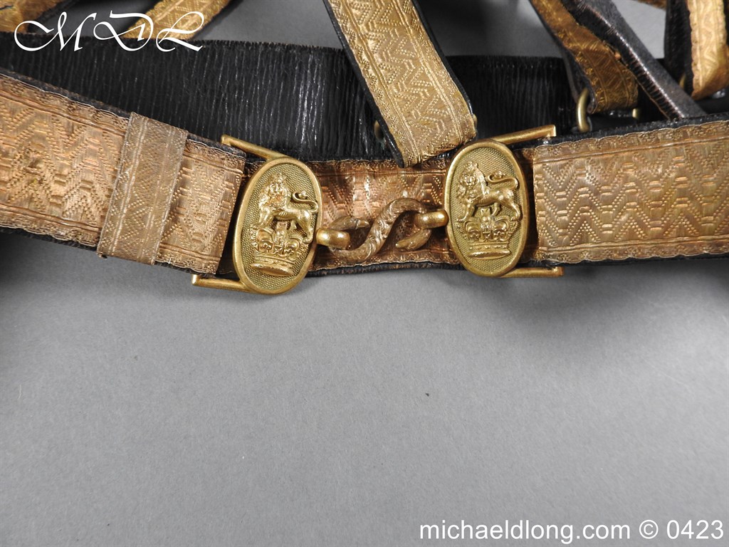 Victorian Royal Artillery Sabretache - Image 10