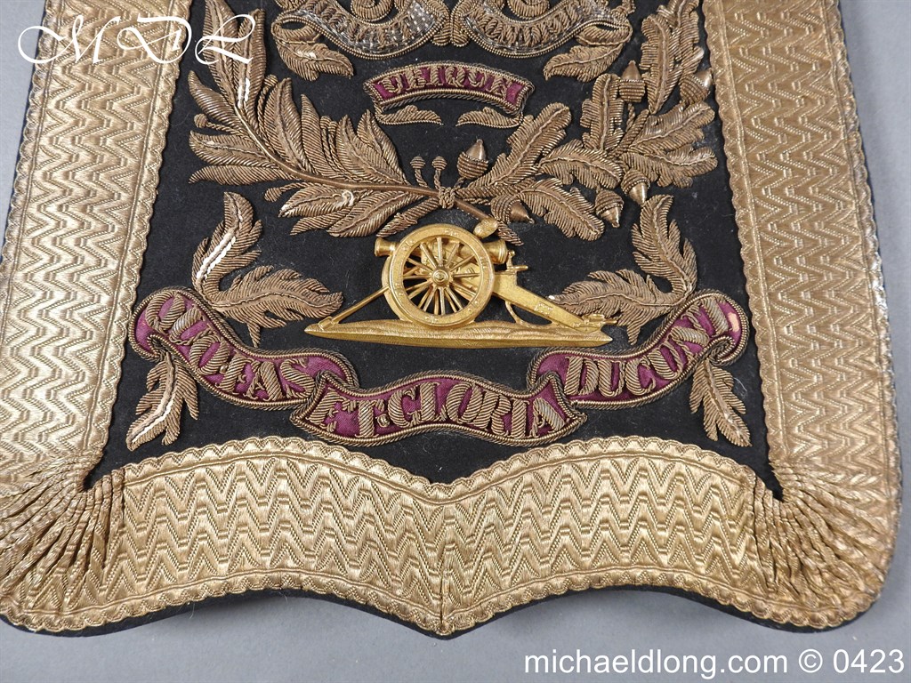 Victorian Royal Artillery Sabretache - Image 6