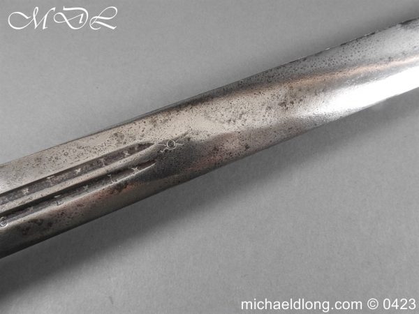 Scottish Broad Sword with German Blade c1730 - Image 21