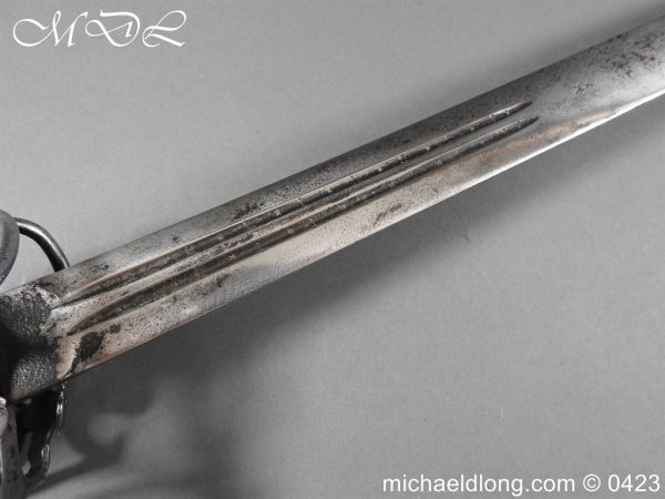 Scottish Broad Sword with German Blade c1730 - Image 17