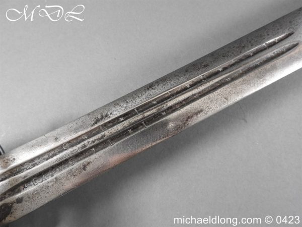 Scottish Broad Sword with German Blade c1730 - Image 15