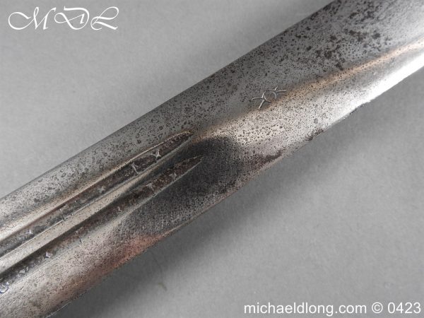Scottish Broad Sword with German Blade c1730 - Image 14