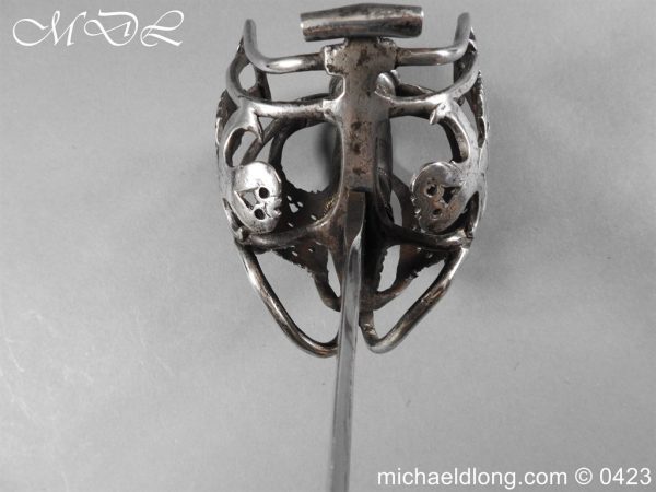 Scottish Broad Sword with German Blade c1730 - Image 8