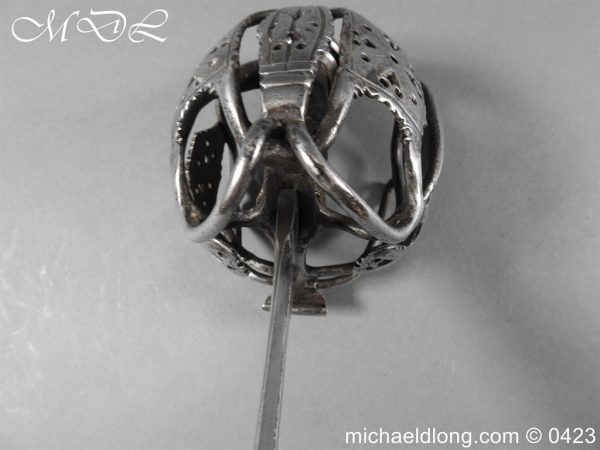 Scottish Broad Sword with German Blade c1730 - Image 7