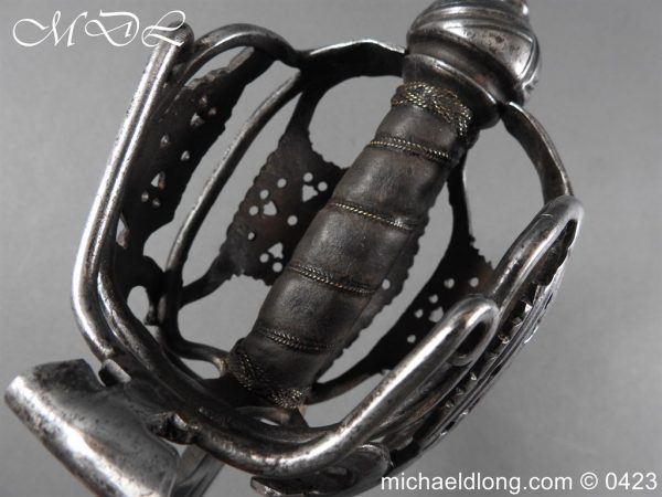 Scottish Broad Sword with German Blade c1730 - Image 6