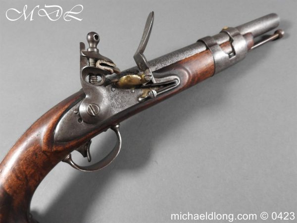 michaeldlong.com 3006934 600x450 U.S. Simeon North Model 1816 Flintlock Pistol
