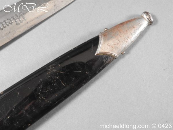 German Third Reich SS Dagger and Hanger - Image 24