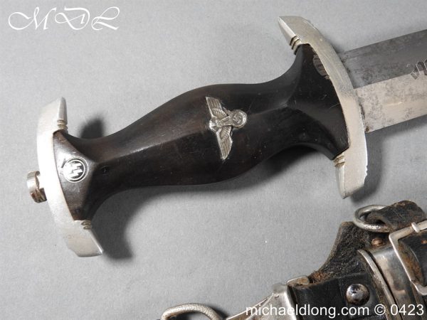 German Third Reich SS Dagger and Hanger - Image 23