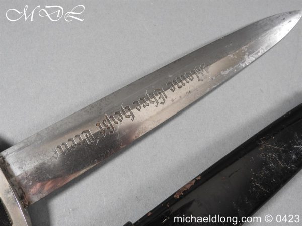 German Third Reich SS Dagger and Hanger - Image 22