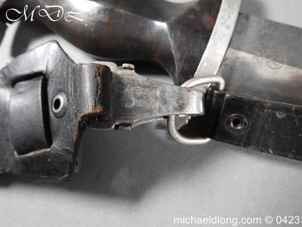 German Third Reich SS Dagger and Hanger - Image 15
