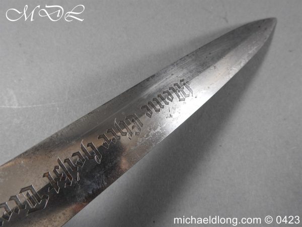 German Third Reich SS Dagger and Hanger - Image 12