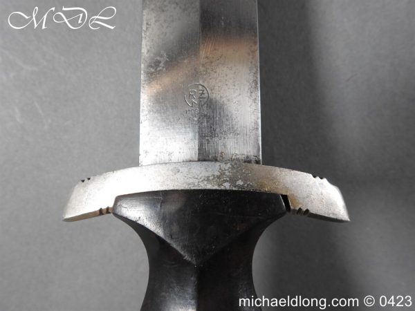 German Third Reich SS Dagger and Hanger - Image 9