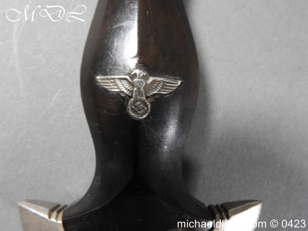 German Third Reich SS Dagger and Hanger - Image 5