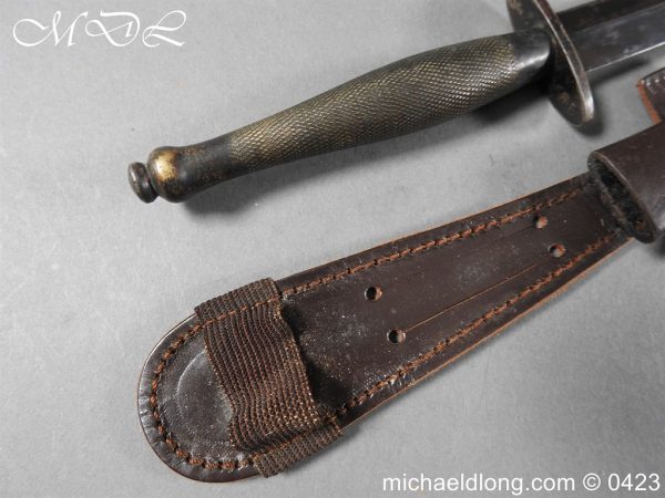 2nd Pattern F-S Fighting Knife. WW2 - Image 2