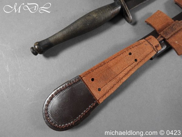 2nd Pattern F-S Fighting Knife. WW2 - Image 12