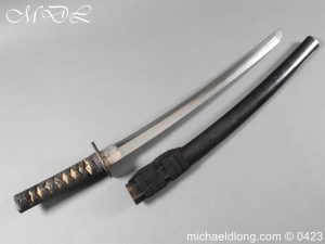 Japanese Wakizashi Signed Bixen Koto Period c1550