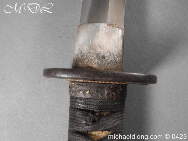 Japanese Wakizashi Signed Bixen Koto Period c1550 - Image 14