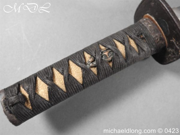Japanese Wakizashi Signed Bixen Koto Period c1550 - Image 13