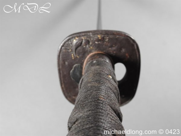 Japanese Wakizashi Signed Bixen Koto Period c1550 - Image 9