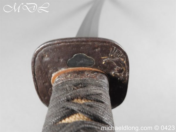 Japanese Wakizashi Signed Bixen Koto Period c1550 - Image 7