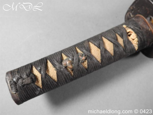 Japanese Wakizashi Signed Bixen Koto Period c1550 - Image 6