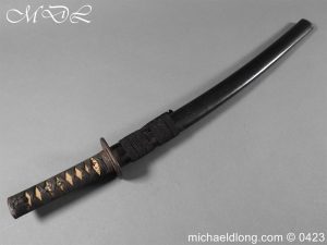 Japanese Wakizashi Signed Bixen Koto Period c1550